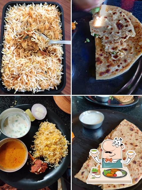 Food at Pot Biryani