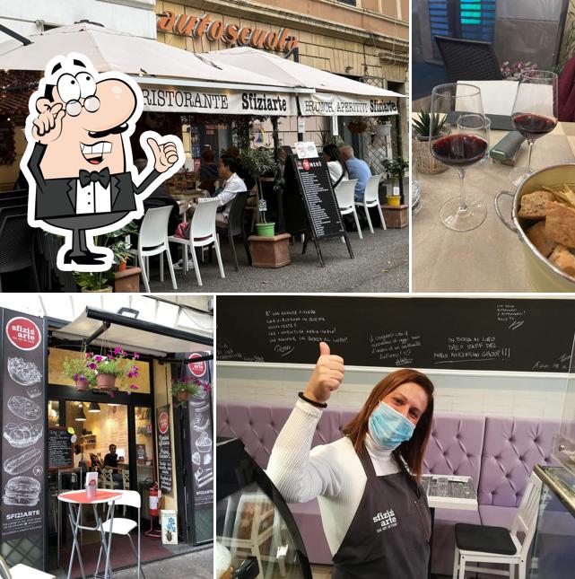 Gli interni di Sfiziarte Ristorante & Brunch