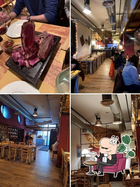 Gli interni di La Congiura Bisteccheria