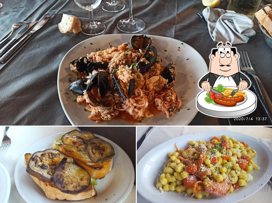 Cibo al Ristorante Pizzeria La Vela
