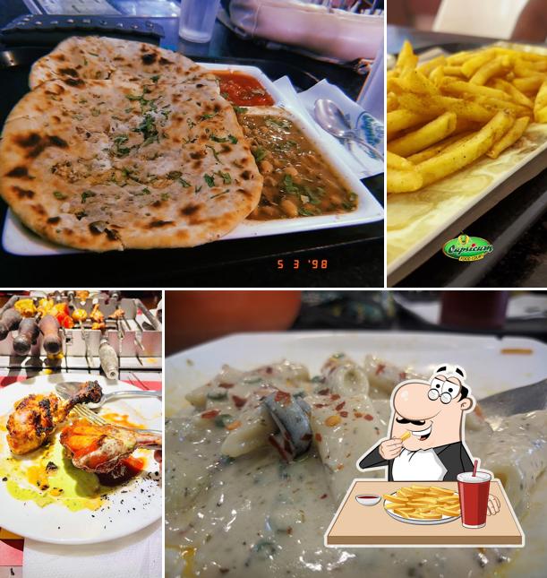 French fries at Capsicum Food Court Best Restaurant in Varanasi Best Family Restaurant in Varanasi Best Food Court in Varanasi