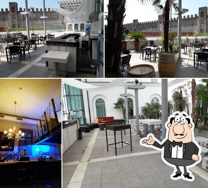 Gli interni di Gallery Caffè