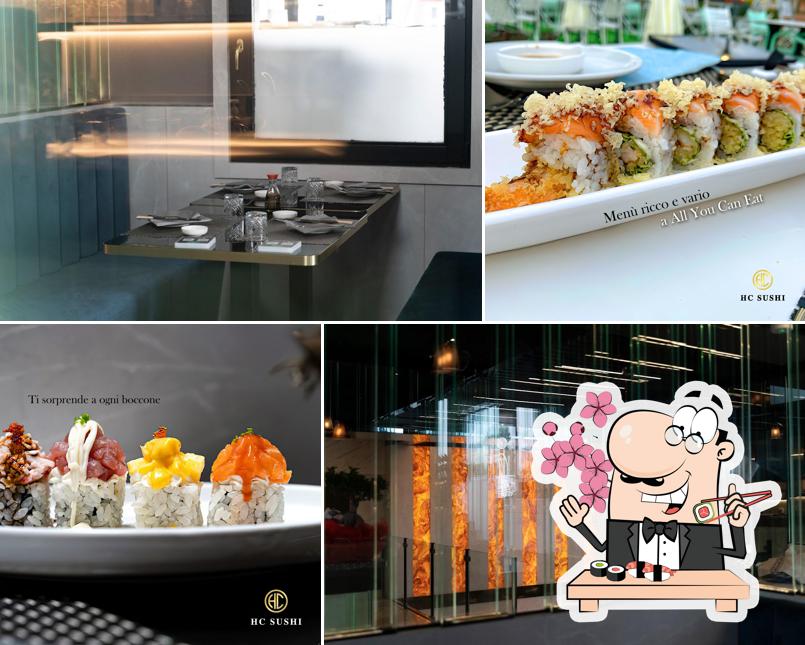 Il sushi è un pasto famoso tipico del Giappone