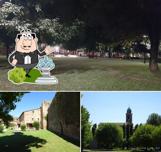 Goditi la vista dagli esterni di Chiosco
