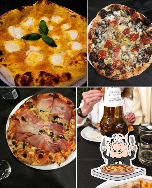 A Pizzeria forno a legna Le Fontanelle Di Fantozzi Alessandro, puoi goderti una bella pizza