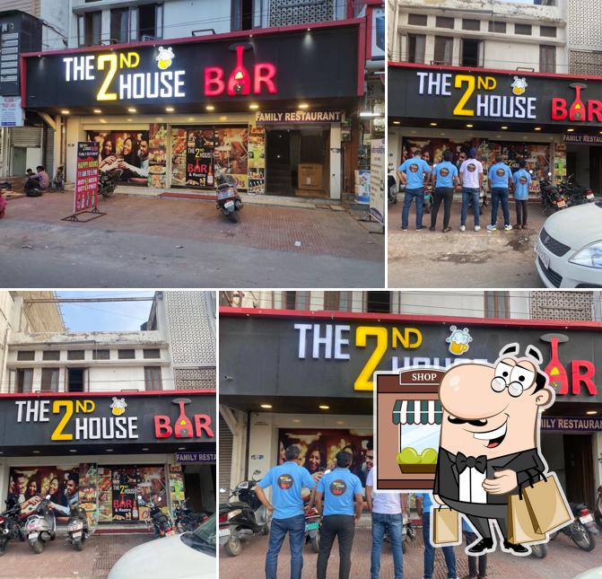 The exterior of The 2nd House Bar Luxury Bar in udaipur