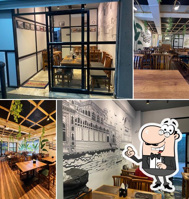 The interior of Aromas Of Golconda