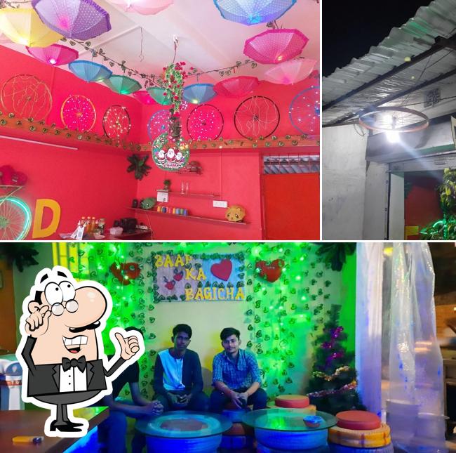 Check out how Baap Ka Bagicha Food Cafe looks inside