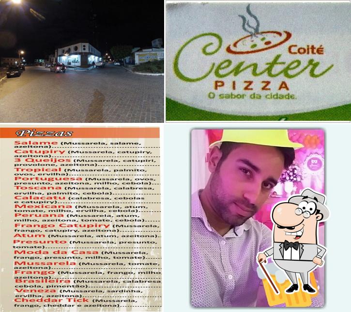O exterior do Coité Center Pizza