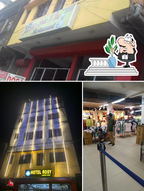 The exterior of Hotel Rosy