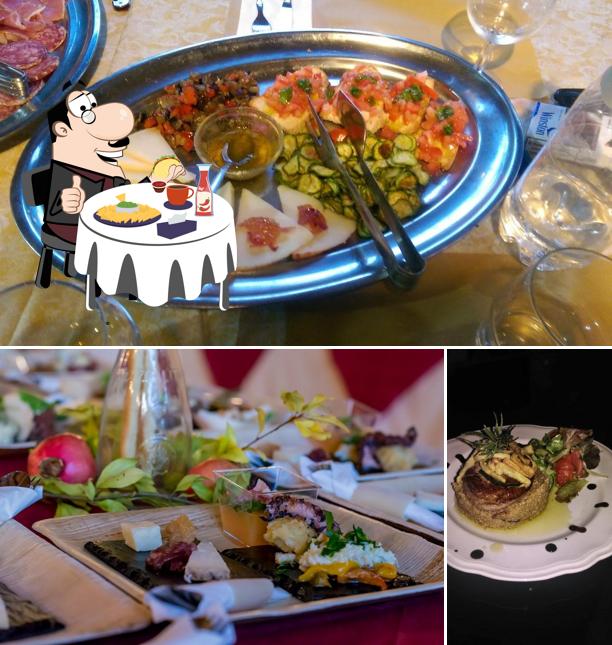 Piatto di formaggi al Agriturismo Il Pornelleto
