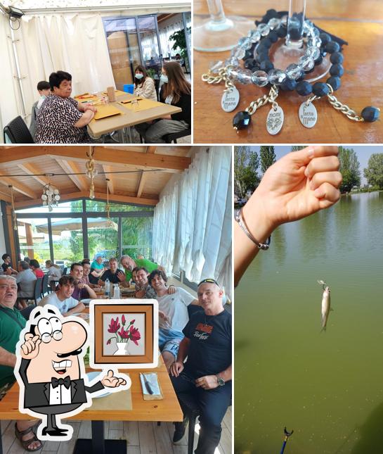 Gli interni di LAGO CLAUDIA Bar Ristorante Pesca Sportiva