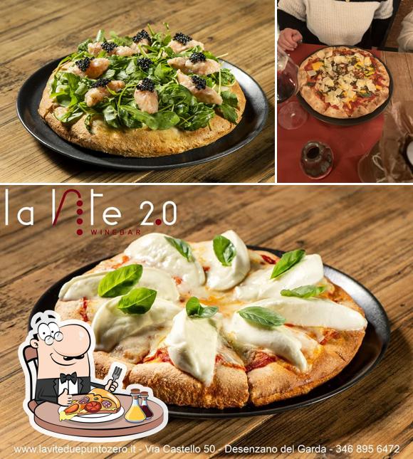 Scegli una pizza a La Vite 2.0 Wine & Cocktail bar