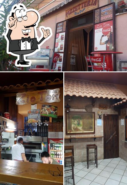 Gli interni di Pizzeria Zio Tom