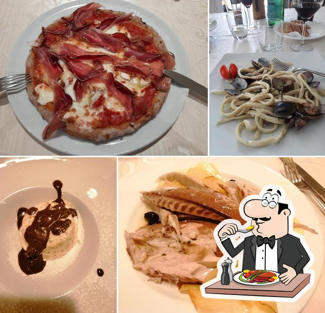 Cibo al Ristorante Blu di Mare