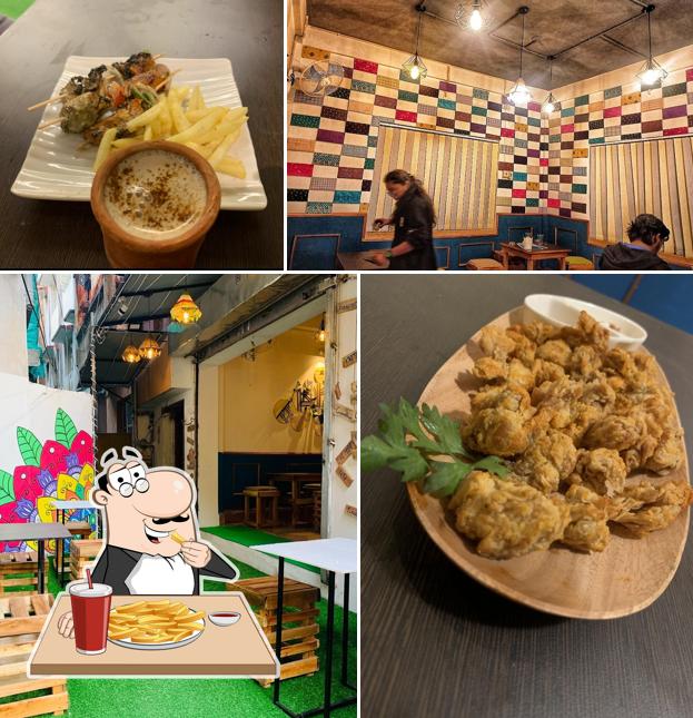 Try out French fries at VARG-The cafe