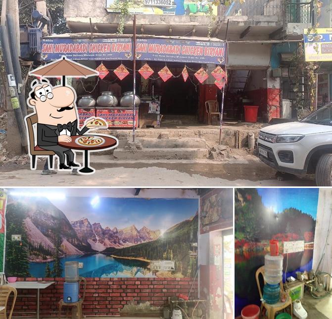 The exterior of Shahi Muradabadi Chicken Biryani