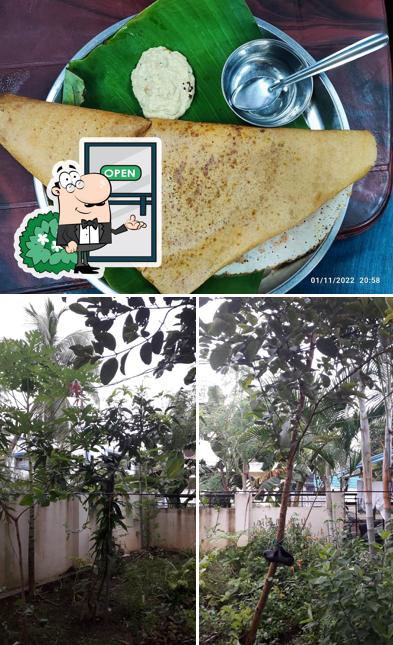 Srinivasa Tiffin Centre is distinguished by exterior and food