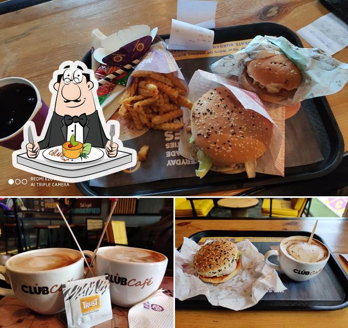 The picture of The Burger Club’s food and beverage