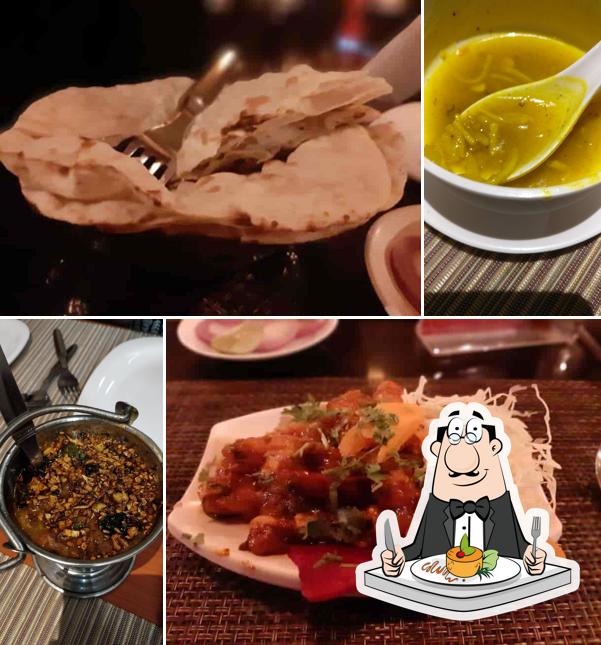 Food at The Four Seasons Restaurant and Bar