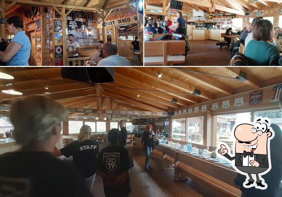 Gli interni di Happy Ranch