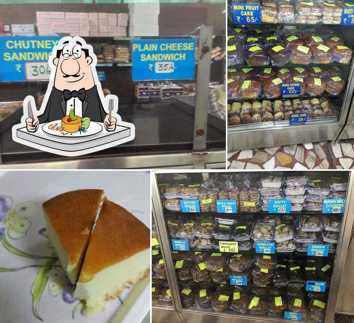 Food at Diamond Bakery