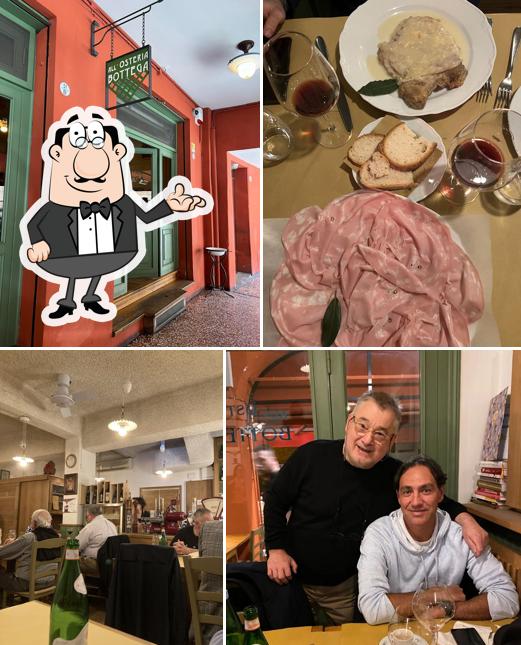 Gli interni di All'Osteria Bottega