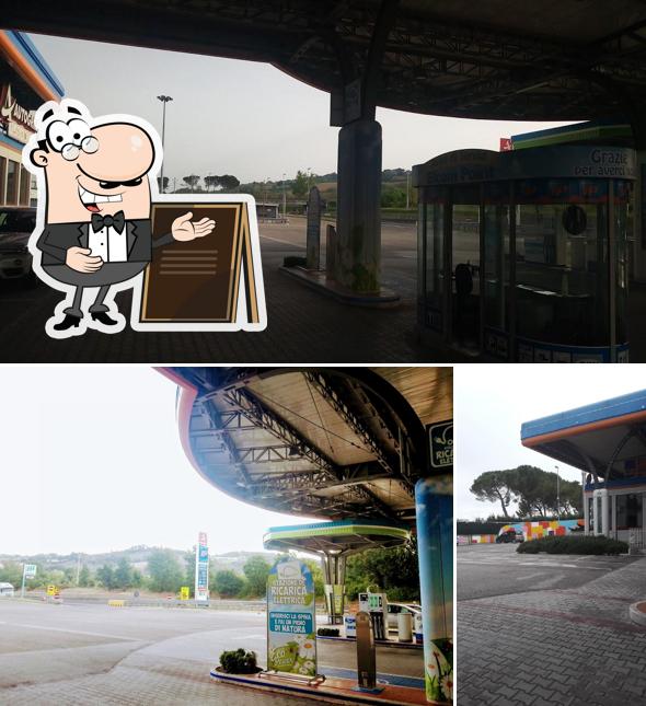 Gli esterni di Autogrill Todi