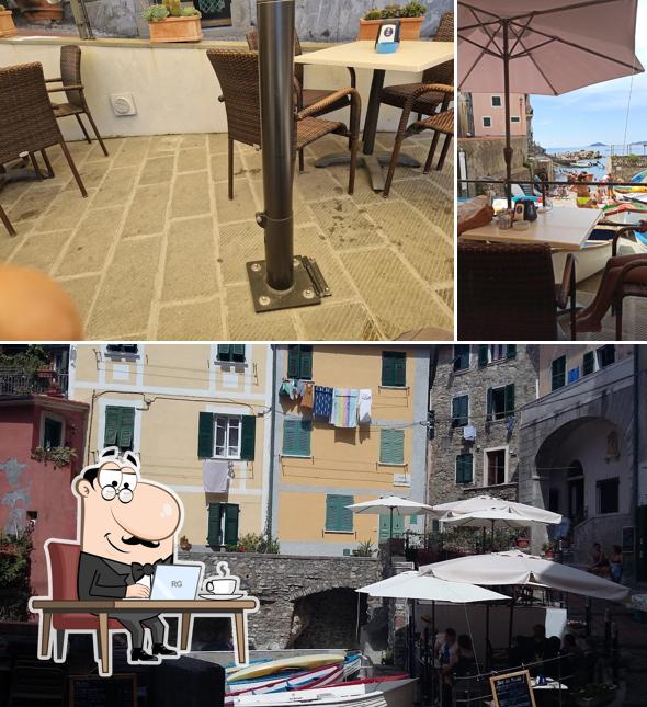 Gli interni di Bar La Marina