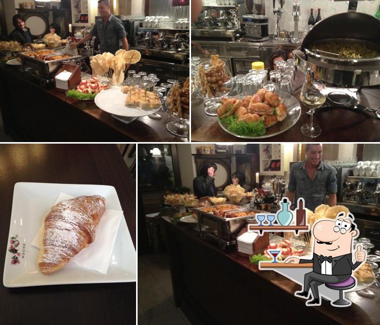 Gli interni di Buganvillea Cafe