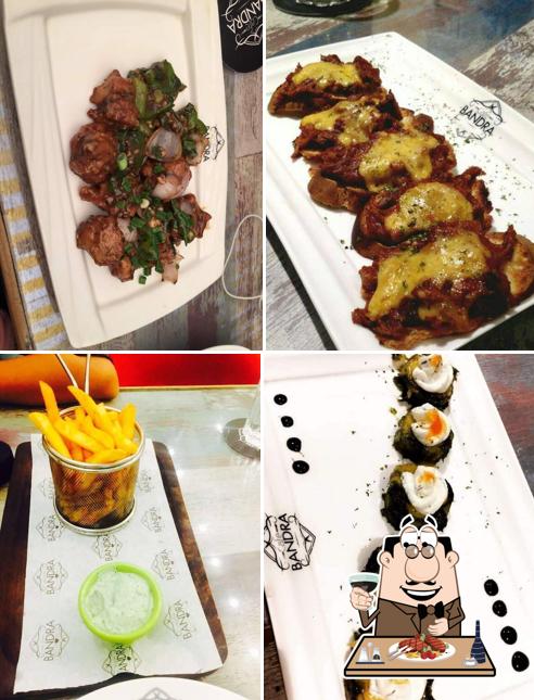 Cafe BANDRA serves meat meals