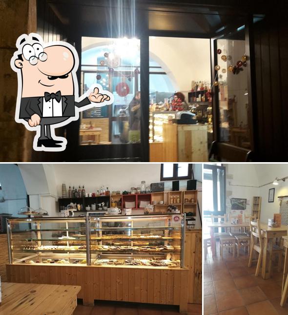 Gli interni di CioccOfficina Noto