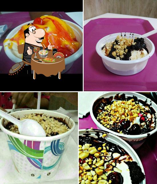 Food at Corner House Ice Creams
