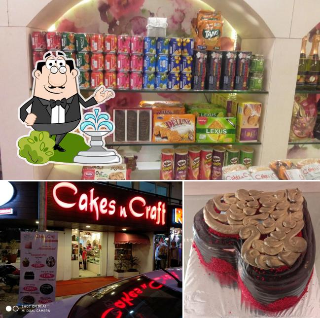 The exterior of Cakes n Craft