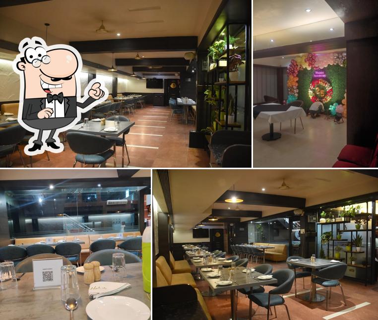 The interior of Habits Restaurant