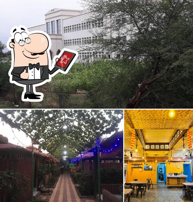 The picture of exterior and interior at Hotel Vikram Garden
