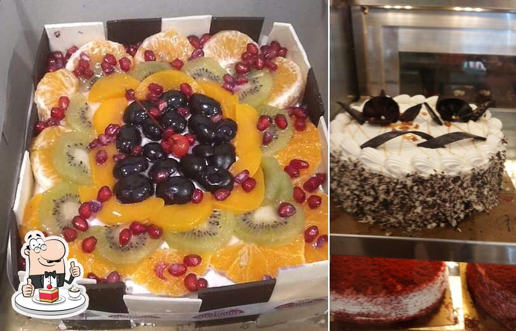 Monginis Cake Shop provides a range of sweet dishes