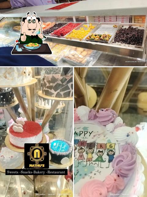 Food at Nathu's Sweets & Restaurant
