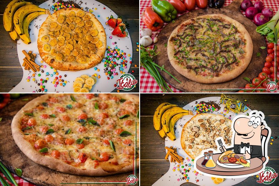 Consiga diferentes estilos de pizza