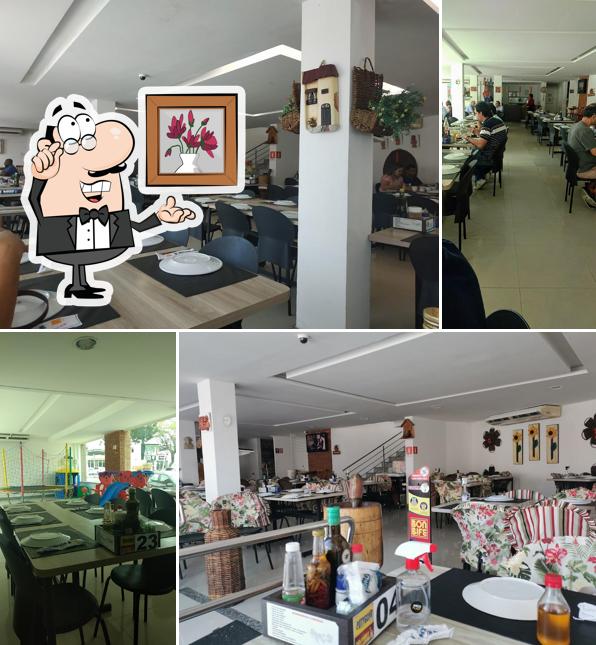 Veja imagens do interior do Restaurante Potyguar