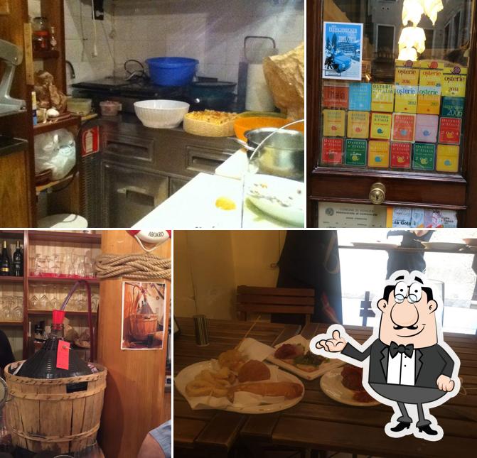 Gli interni di Alla Ciurma