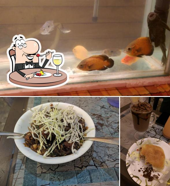 Food at A M'S Cafe
