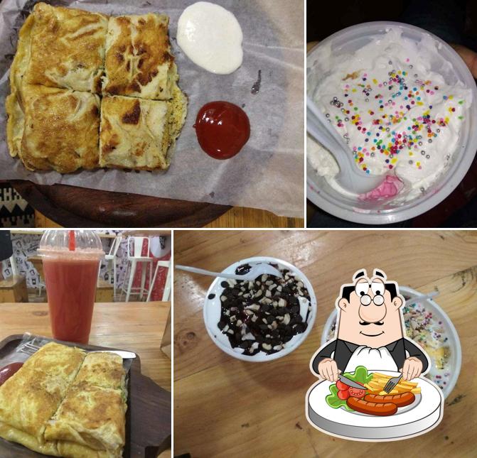 Food at Desi Cuppa