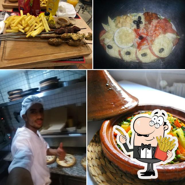 Commandez des frites à Grillade Adil