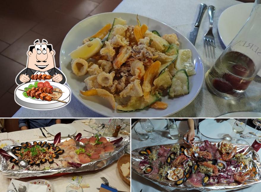 Cibo al Il Caminetto di Porto Garibaldi (Specialità Pesce di mare)