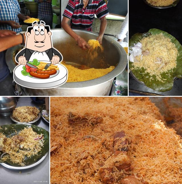 Food at KR Beef Biryani