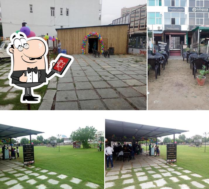 The exterior of Kamthan's Kitchen (Punjabi & Hadoti Cuisine)