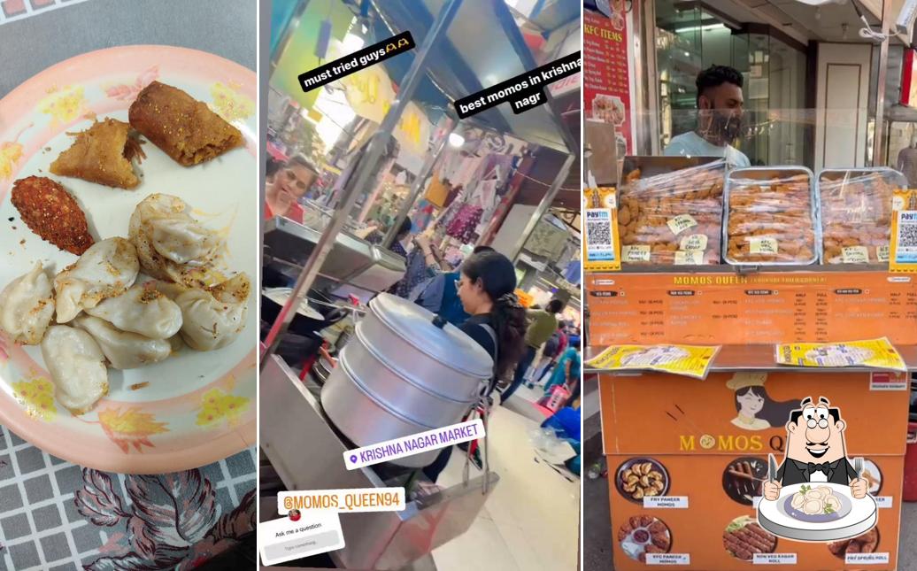 Dumplings at Momos Queen