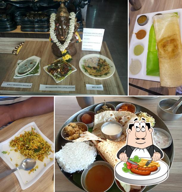 Food at Hotel Nellai Saravana Bhava kappalur