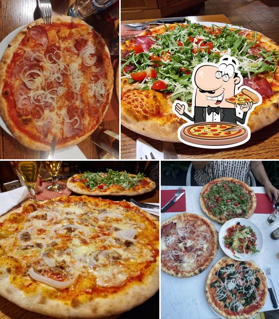 Scegli tra le molte varianti di pizza